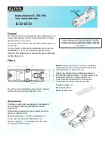ELTEX UPG 16720 Instructions preview