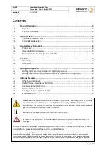 Предварительный просмотр 3 страницы eltherm ELT-GP1 Documentation