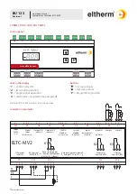 Предварительный просмотр 4 страницы eltherm ELTC-MV2 Operation Manual