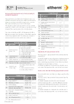 Предварительный просмотр 22 страницы eltherm ELTC-MV2 Operation Manual