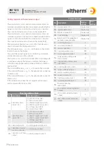 Предварительный просмотр 26 страницы eltherm ELTC-MV2 Operation Manual