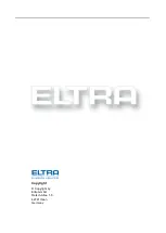 Предварительный просмотр 110 страницы ELTRA CS-2000 Manual