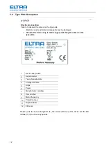 Предварительный просмотр 12 страницы ELTRA CS-580A Manual