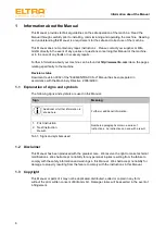 Предварительный просмотр 6 страницы ELTRA ELEMENTRAC CS-d Operating Manual