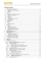 Предварительный просмотр 4 страницы ELTRA ELEMENTRAC CS-i Operating Manual