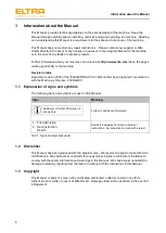 Предварительный просмотр 6 страницы ELTRA ELEMENTRAC CS-i Operating Manual