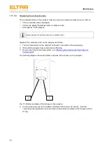 Предварительный просмотр 54 страницы ELTRA ELEMENTRAC CS-i Operating Manual