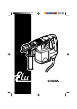 Preview for 1 page of Elu BH35EK Manual