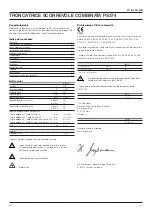 Предварительный просмотр 47 страницы Elu PS374 Manual