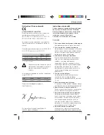 Предварительный просмотр 37 страницы Elu ST72K Manual