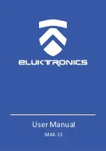 Eluktronics MAX-15 User Manual preview