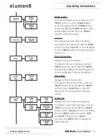 Предварительный просмотр 20 страницы Elumen8 9RE Beam User Manual