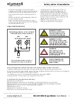 Preview for 3 page of Elumen8 DB1300 User Manual