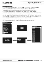 Preview for 15 page of Elumen8 ELUM135 User Manual