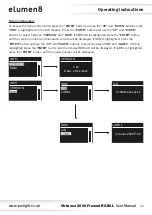 Preview for 16 page of Elumen8 ELUM135 User Manual