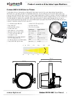 Preview for 3 page of Elumen8 Endura CW50 COB User Manual