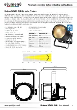 Предварительный просмотр 3 страницы Elumen8 Endura WW50 COB User Manual