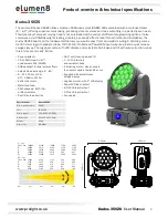 Preview for 3 page of Elumen8 Kudos 350ZS User Manual