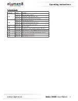 Preview for 8 page of Elumen8 Kudos 350ZS User Manual