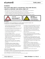 Preview for 2 page of Elumen8 Kudos 700 Beam User Manual