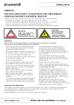 Preview for 2 page of Elumen8 MP180 LED Fresnel RGBALC User Manual