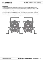 Preview for 13 page of Elumen8 MP180 LED Fresnel RGBALC User Manual