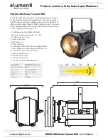 Предварительный просмотр 3 страницы Elumen8 tz250 User Manual