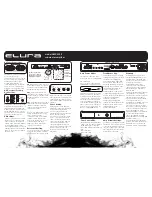 Предварительный просмотр 2 страницы Elura AMP 500/1 Manual