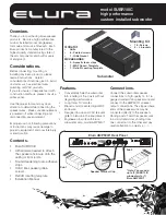 Elura SUBR10IC Instructions предпросмотр