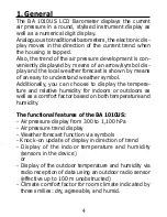 Предварительный просмотр 4 страницы ELV Electronic BA 1010US Operating Instructions Manual