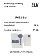 elv FHT8-Set User Manual preview