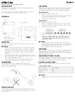 Preview for 1 page of Elvaco CMa12w Quick Start Manual