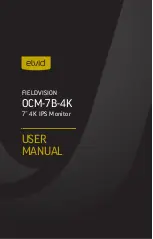 Elvid fieldvision ocm-7b-4k User Manual предпросмотр