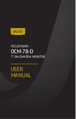 Предварительный просмотр 1 страницы Elvid OCM-7B-D FieldVision User Manual