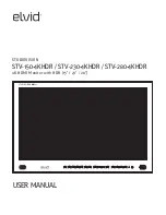 Elvid StudioVision STV-150-4KHDR User Manual предпросмотр