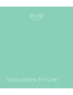 Предварительный просмотр 1 страницы Elvie ELVIE PUMP Instructions For Use Manual