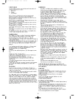 Предварительный просмотр 20 страницы elvita 643-042 Instruction Manual