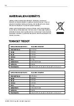 Предварительный просмотр 66 страницы elvita CFB2102V User Manual