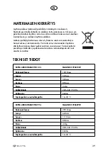 Предварительный просмотр 39 страницы elvita CFB4102V User Manual