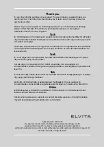 Предварительный просмотр 2 страницы elvita CFS5185V User Manual