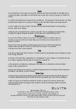 Preview for 2 page of elvita CKB2900X User Manual