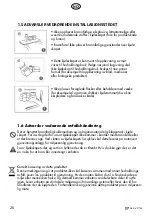 Предварительный просмотр 26 страницы elvita CKF2145V User'S Manual & Installation Manual