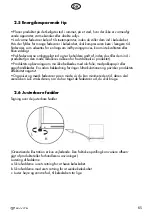 Предварительный просмотр 65 страницы elvita CKF2145V User'S Manual & Installation Manual