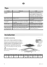 Preview for 12 page of elvita CKH2661S User Manual & Installation Manual