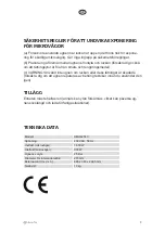 Предварительный просмотр 3 страницы elvita CMU4251V User Manual