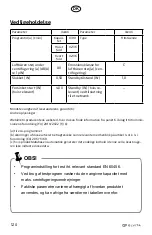 Предварительный просмотр 120 страницы elvita CTM1612V User Manual