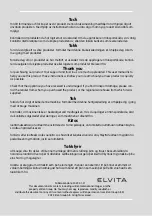 Preview for 2 page of elvita CVK3107X User Manual