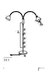 Предварительный просмотр 2 страницы elvita E115642 User Manual