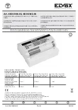 Elvox 0839/302.06 Installation And Operation Manual preview