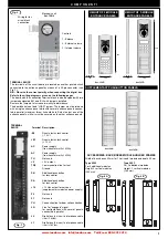 Предварительный просмотр 3 страницы Elvox 12B2 Installation And Connection Manual